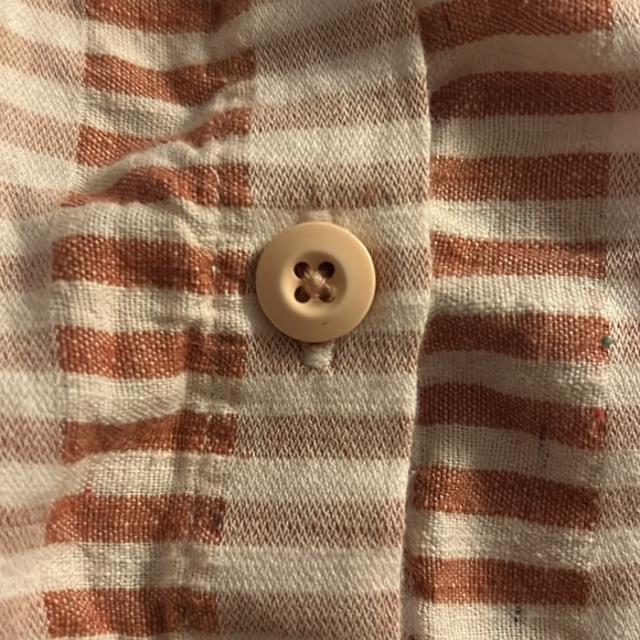 Ace & Jig Cotton Stripped Jumpsuit Romper Play suit  size M medium - Picture 8 of 8